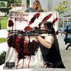 Daryl Dixon The Walking Dead Throws Blanket Horror TV Series Sofa Blanket for Adults and Children Bedroom Living Room Decoratio