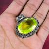 Lemon Topaz Pendant, 925 Sterling Silver Pendant Jewelry, Handmade Pendant Gemstone Jewelry For Thanksgiving