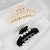 Hair Jewelry Ornament French Design Hair Claw Clip Elegant Hair Ponytail Clip  for Girls