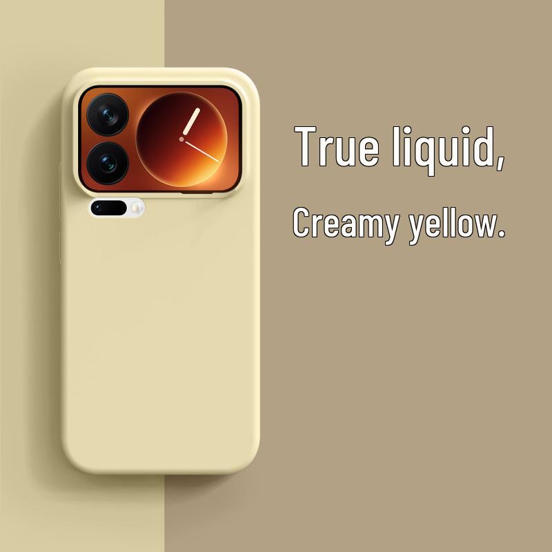 Xiaomi 17 Pro Max Liquid Silicone Protective Case for Women