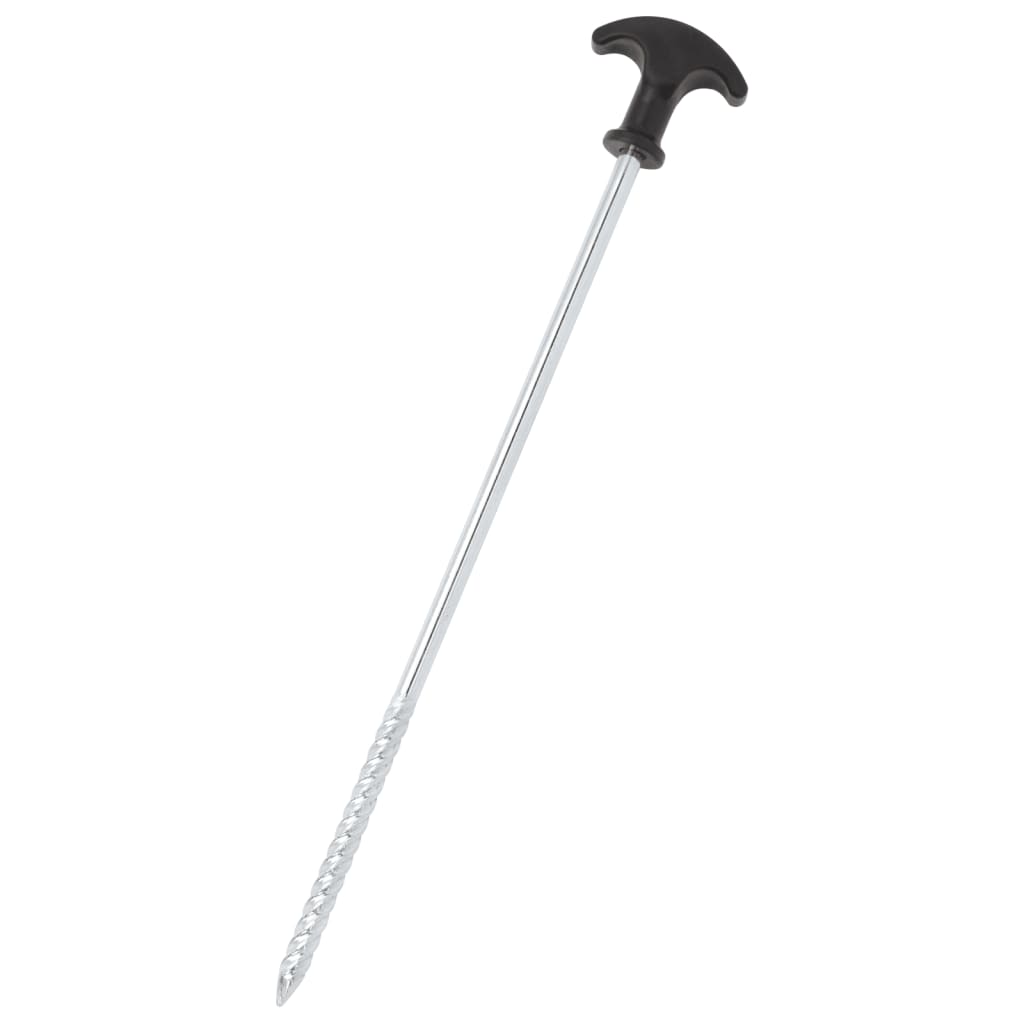 Tent Pegs 24 pcs 30 cm Ø7 mm Galvanized Steel