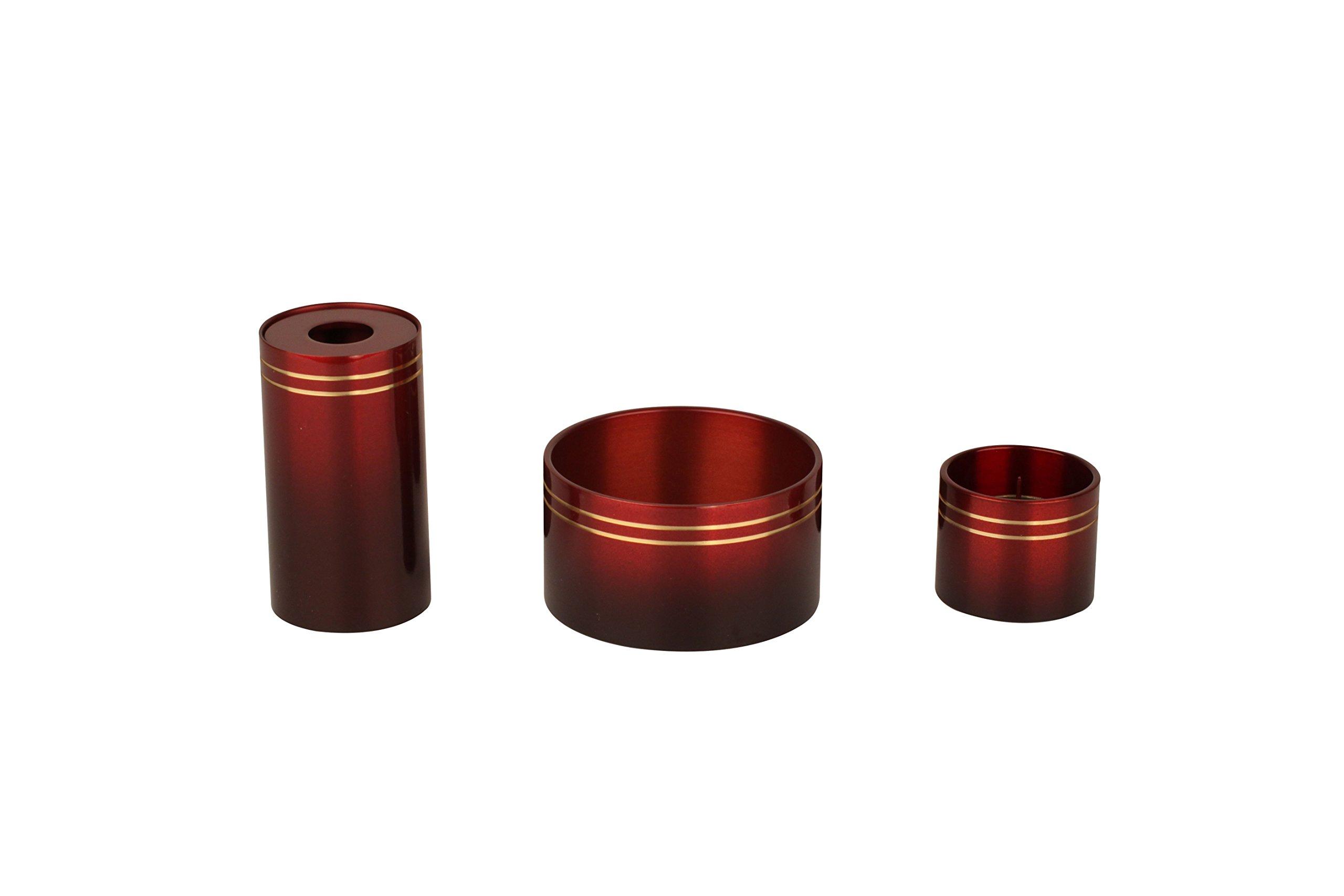 

Oda Kobo Brass Modern Buddha Set Set (Цвет Tame, набор из 3 предметов)