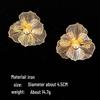 INS Style Hollow Flower Petal Earrings for Women - Perfect for Travel and Photos