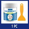100g Multipurpose Ceramic Repair Agent Strong Adhesion Professional Adhesive Repair Agent with Scraper for Bathroom Wall Floor
