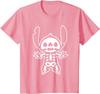 New Stitch Halloween Skeleton Fashion Casual T-Shirt S-4XL Four Seasons Unisex