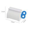 3/1pcs Toothpaste Squeezer Portable Manual Squeeze Tools Toothpaste Tube Facial Cleanser Dispenser Holder Bathroom Accessories