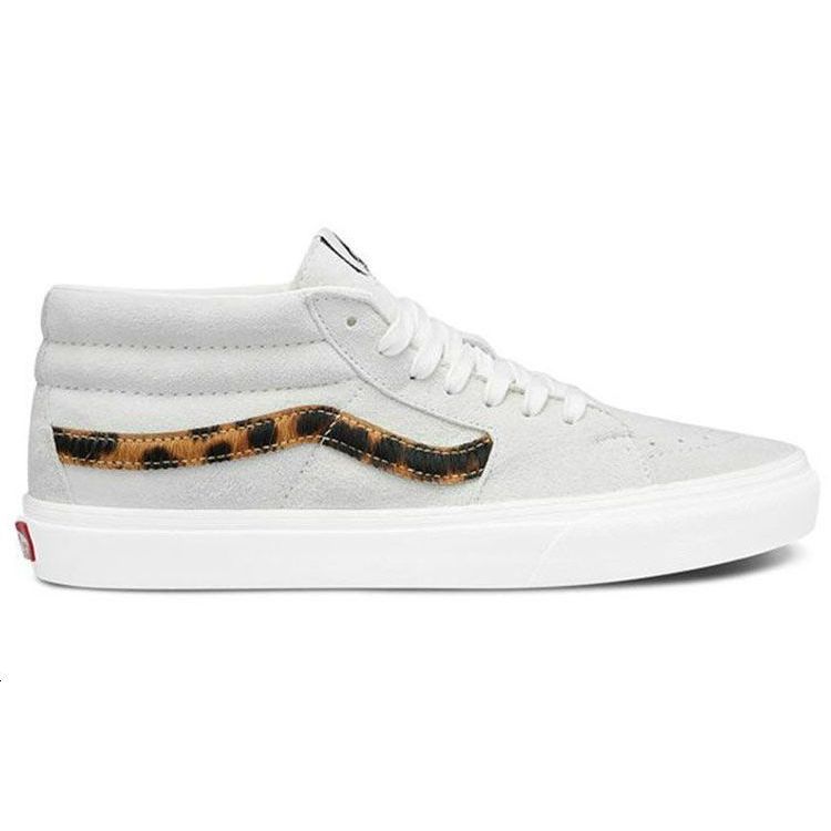 Vans Sk8-Mid Retro High-Top Casual Canvas Shoes Unisex Sneakers White VN0A3WM3033