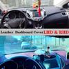 Dashboard Dash Mat Cover PU Leather Pad Carpet Sunshade Anti-UV Car Auto Accessories For Hyundai Elantra MD 2011 2012 2013- 2016