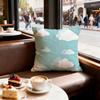 White Cloud Texture Cushion Cover Decorative Cushions Covers Cover Sofa X Pillow  Piece X X Pillowcase