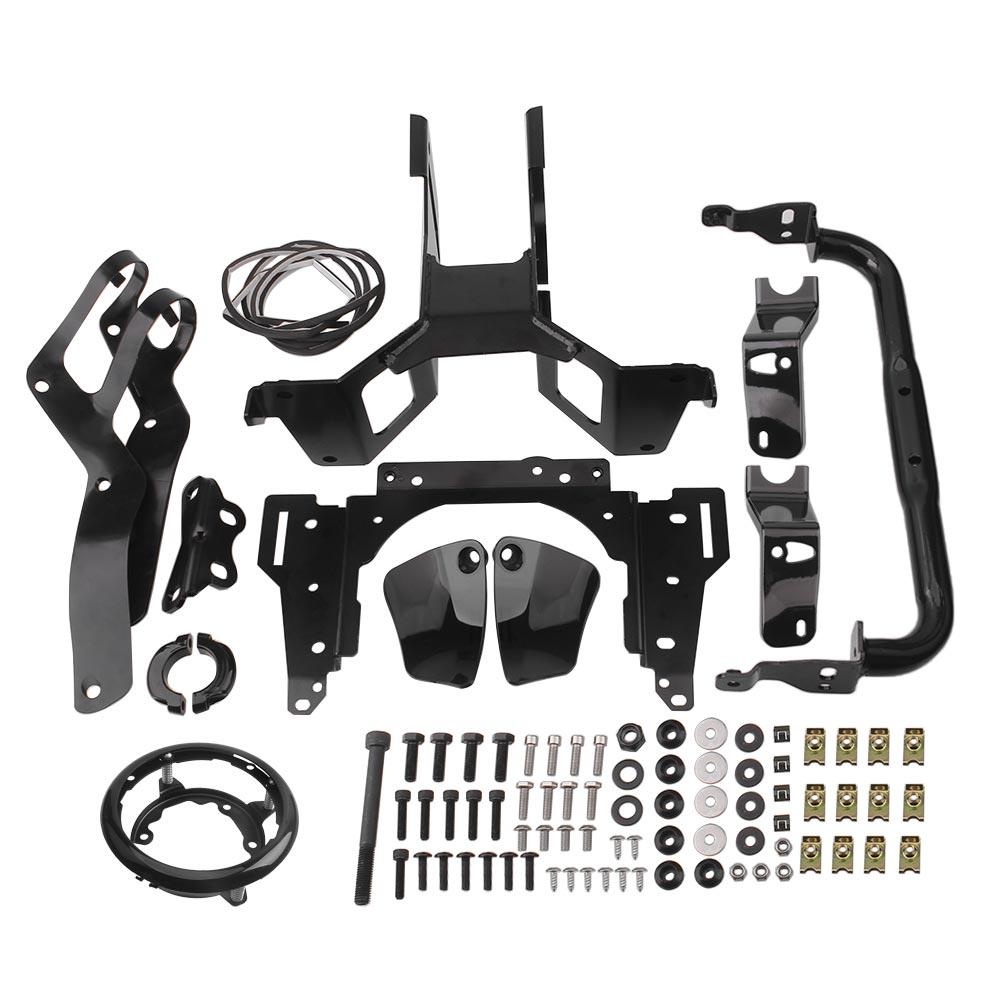 Fairing Bracket Mount With Headlight Mounting Bracket Ring Trim Cover Motorcycle For Harley Softail Low Rider ST FXLRST 2022-25