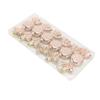 6Pcs Xmas   Ornaments Delicate Plastic Hanging   Ornaments Xmas Tree Hanging Decorations for Garlands Gift Packages