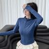 Sunscreen clothes, beautiful quick-drying clothes, sports jackets, women's tight-fitting exercise tops, yoga clothes, long sleeves, running training