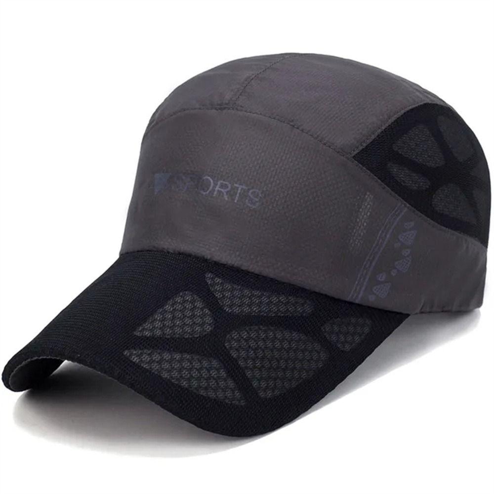 Adjustable Running Cap Sun Protection Tennis Hat Outdoor Sports Baseball Hat  Climbing Cycling