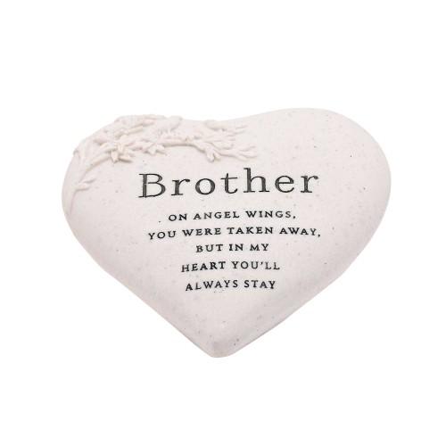 Celebrations Thoughts of You Brother Heart Graveside Ornament