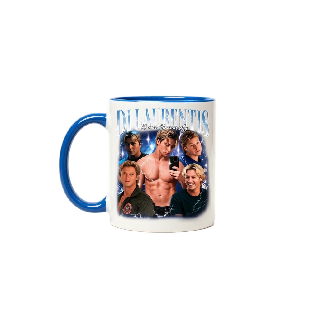 Ceramic Coffee Mug 350ml Capacity Dishwasher Safe Microwave Safe Durable Handle Printed Design Suitable for Hot and Cold Beverages