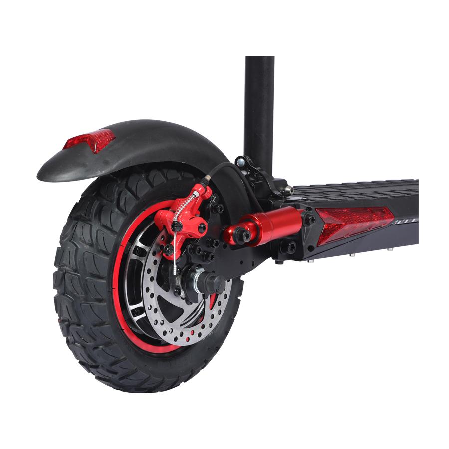 Upgraded Model 1200W 48V 18AH Electric Scooters With USB Charger EU USA Warehouse Foldable with 11inch Off-road Tires 45km/h