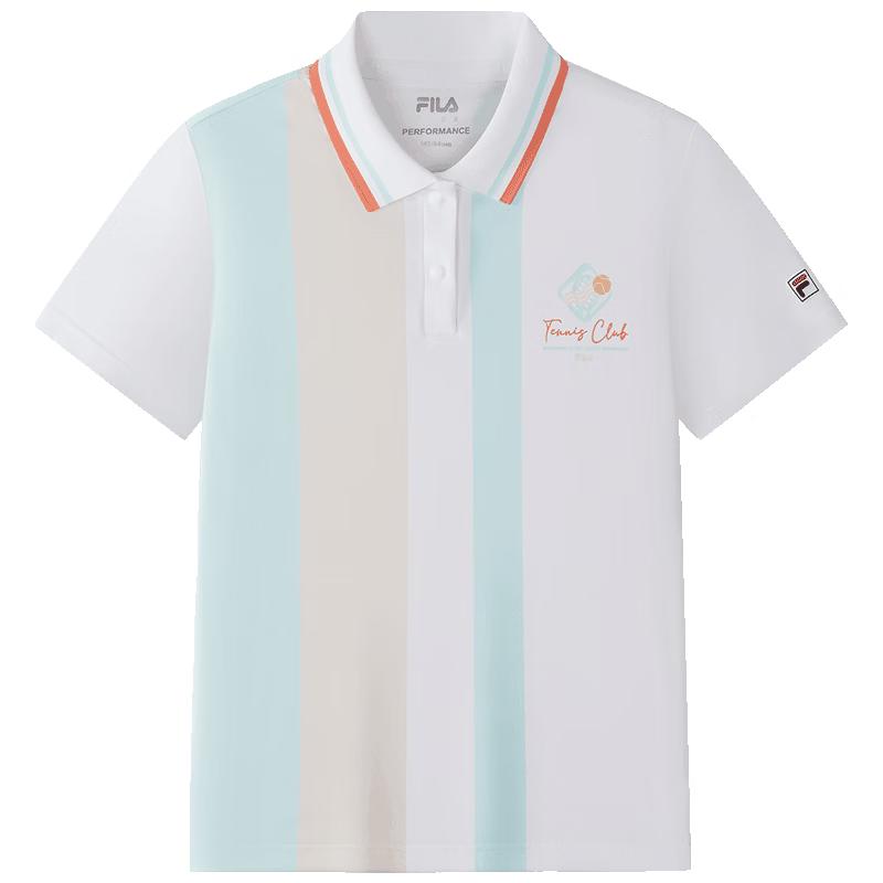 FILA Girls Short Sleeve Polo Shirt 140