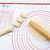 Puntos Silikon Rolling Sheet Backmatte Pad Antihaft-Backgeschirr Mehl Gebäck Teppich