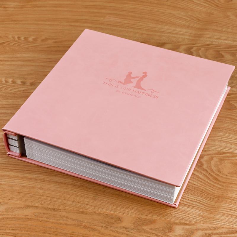 DIY Handmade Photo Album: Large Capacity, Self-Adhesive Scrapbook for Family Memories