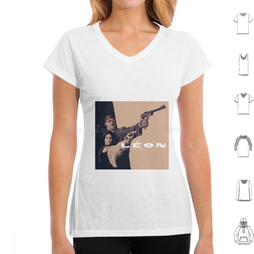Leon The Professional T Shirt 6xl Cotton Cool Tee Leon Leon The Professional Movie Mathilda Natalie Portman Film Jean Reno The