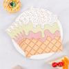 Ice Cream Printed Napkins Disposable Party Supplies Birthday Party Decoration Colorful Paper Towels Tableware Pads Kids Favor