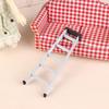 Doll House Ladder 1/12 Miniature Furniture Toy Doll House Accessory for Kids Pretend Play Craft Model Project Decoration
