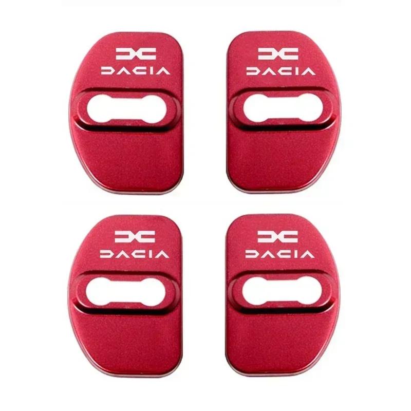 Pour Dacia Bigster Dokker Duster Jogger Lodgy Logan Spring Sandero Couvercles de Serrure de Porte de Voiture Boîtier Protecteur Anti-rouille Autocollants Style