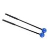 2PCS Plastic+Rubber Percussion Mallets Comfortable Grip Instrument Mallets  For Percussion