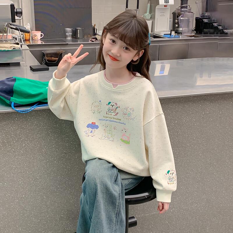 Girls' Casual Spring Autumn Sweatshirt