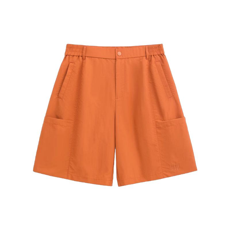 GAP Men s 2026 Summer Logo Loose Shorts 175/84A оранжевый