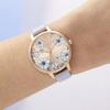 OLIVIA BURTON Groovy Blooms Parma Violet Rose Gold Sunray 34mm Women's & Watch, (ob16an03) [Authorized Retailer]
