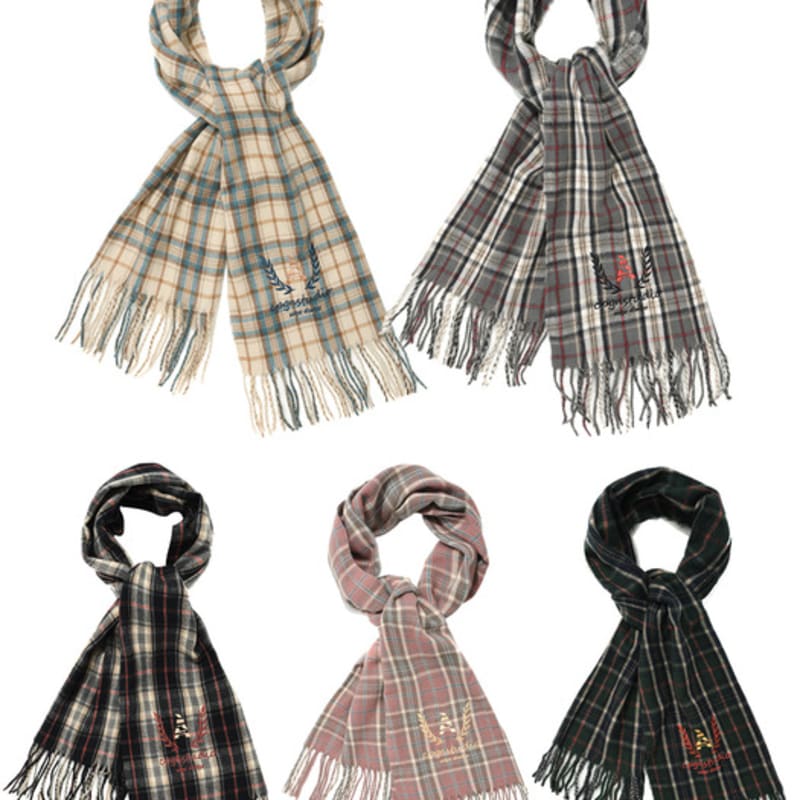 

CPGN [НАБОР ИЗ 2 ШТУК] Шарф в клетку «Наследие» pink