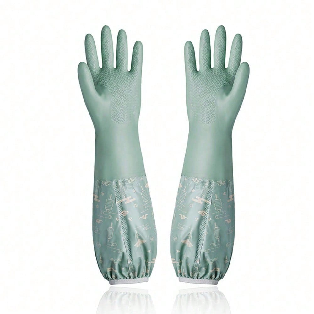 Washing gloves are waterproof for housework, durable household cleaning gloves for dishwashing