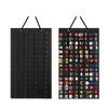 Wall-Mounted Car Display Box with Shelves, Made of Polyester, Perfect for Organizing Toys In the Living Room