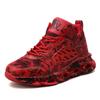 Scarpe da basket alla moda per ragazzi, con graffiti, versatili, da uomo, taglie forti, con fondo a torsione, quattro stagioni