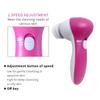 Electric 5 IN 1 Electric Facial Cleaner Brush Wash Machine Spa Skin Care Massage Blackhead Cleaning Facial Cleanser Tools