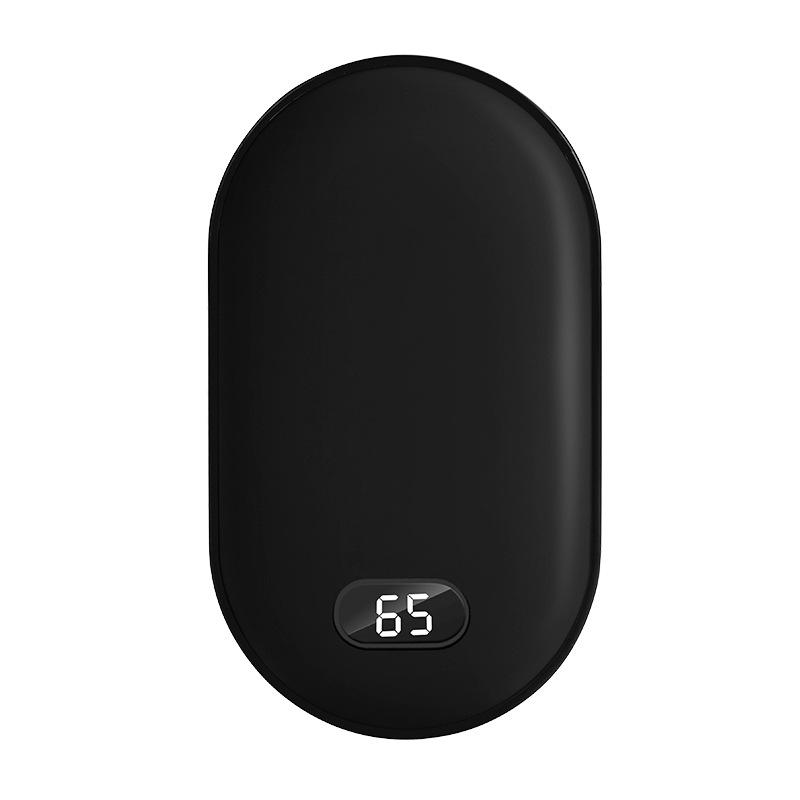 2-in-1 USB Rechargeable Hand Warmer & Charger with Digital Display