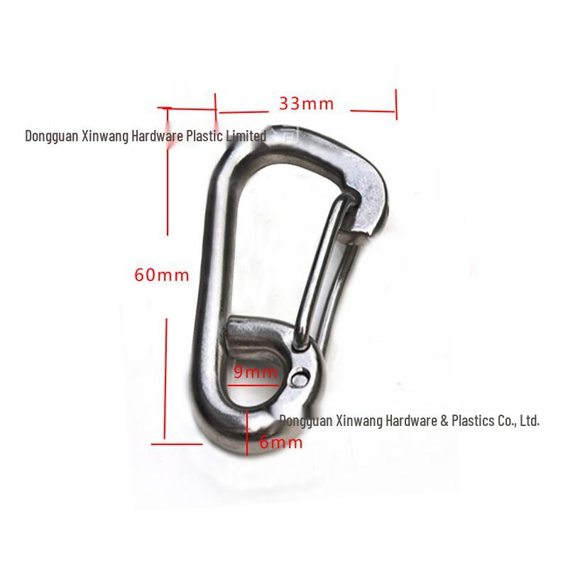 Norman 25KN D-Type Auto-Lock Climbing Carabiner