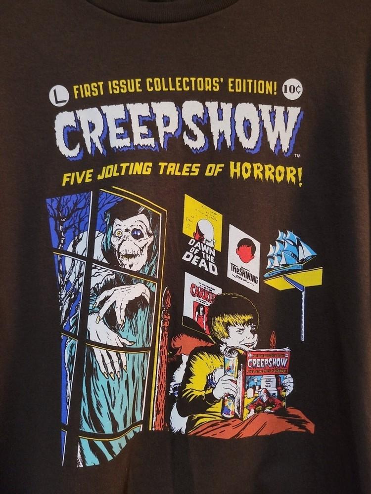 

Creepshow Five Jolting Tales of Terror TSHIRT Cotton Unisex Tee All Sizes S329 Unisex T-Shirt XL