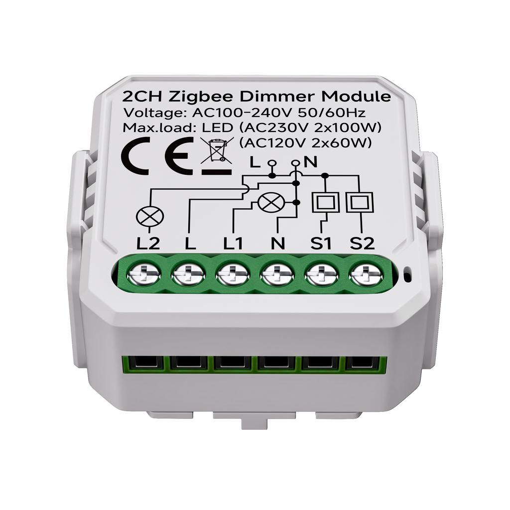 Zigbee Relay Smart Switch, Mini WiFi Smart Switch Module, Dimmer Switch for Light Control