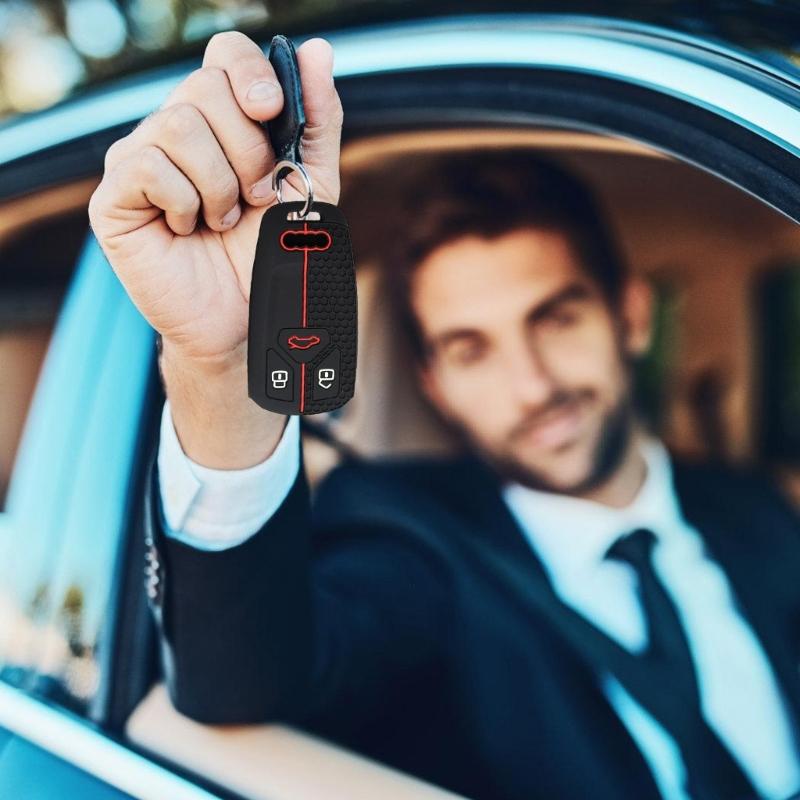 Remote Key Shell Key Fob Protector Antiscratch Surfaces Precise Molded Openings Minimalists Style Seamless Button Access