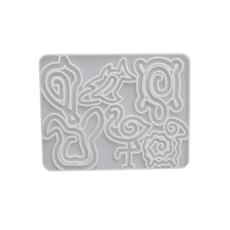 

Adorable Animal Shaped Paperclip Bookmark Silicone Mold Reusable Flexible Design Creative DIY Jewelry Accessory 1