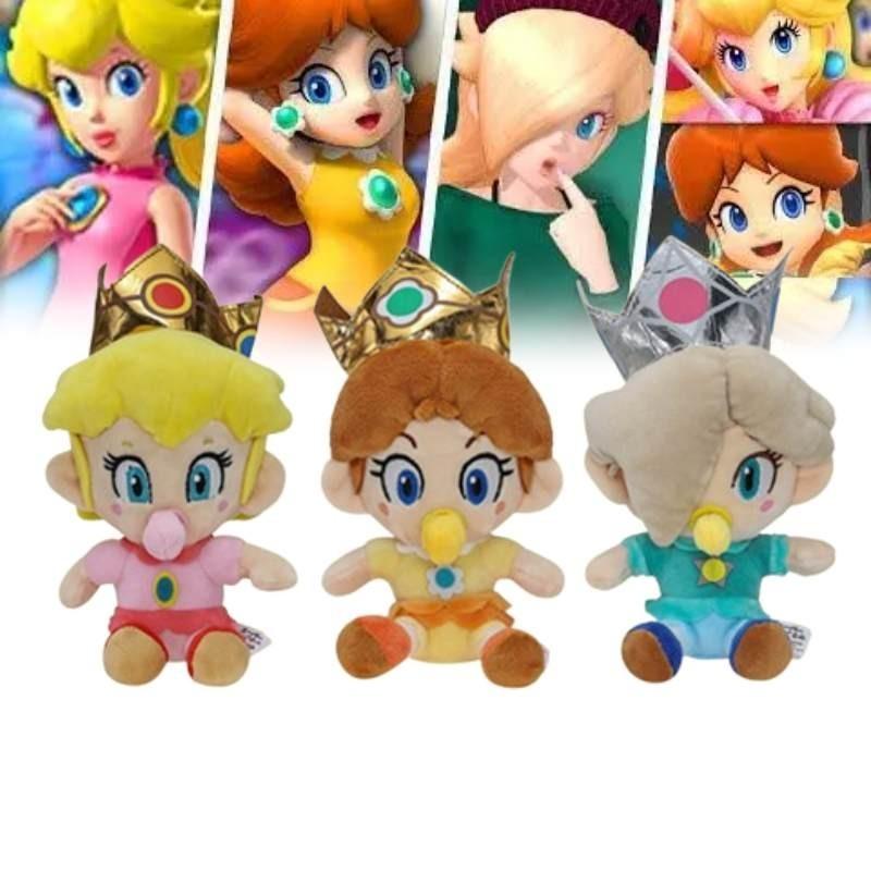Super Soft Short Plush Princess Daisy Yellow Princess Plush Toy
