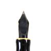 Very Good PARKER fountain pen Duofold Black GT Centennial Older Model black 18K Used