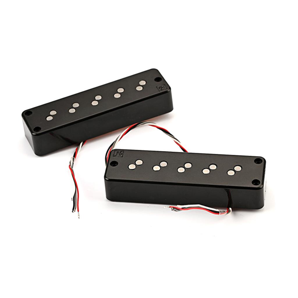 Electric Guitar Pickup 5-string Prewired Pickup Bass Pickup Replacement Electric Guitar Repair Accessories