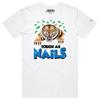 VOICEART Tiger with Sharp Nails Funny Animals T-Shirt with Premium Graphic