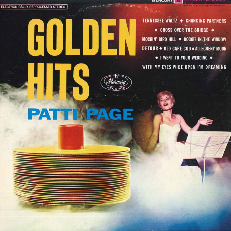

LP Record PATTI PAGE Golden Hits SR60495 MERCURY US Jazz Used