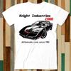 Knight Rider KITT 1982 Pontiac Michael Industries TV T and Kids Tshirt Adult Unisex Men Women Retro Design Tee Vintage Top
