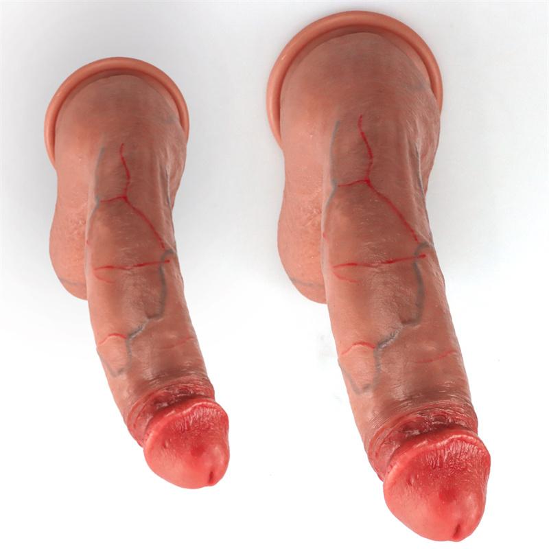 Women's Super Soft Flesh and High Lifelike Simulation Penis Penis Masturbation Device Adult Products