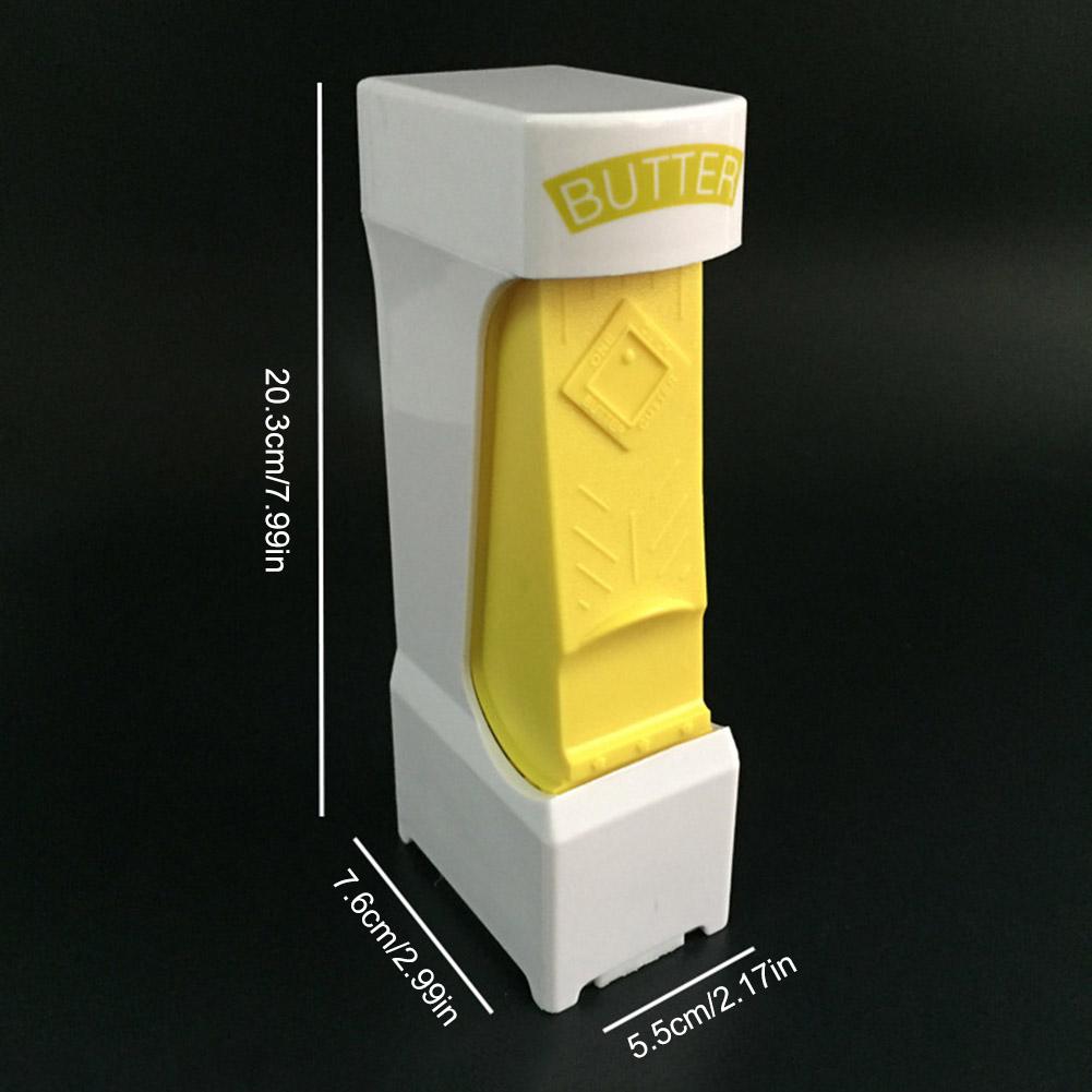 Stick Butter Cutter with Stainless Steel Blade Butter Slicer Spreader Tool for Cutting Individual Pats & Sticks of Cheese